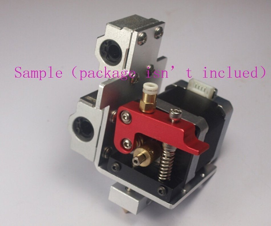 Reprap Prusa i3 3D Printer Parts X Axis Printing Head X Metal Exturder Carriage N4