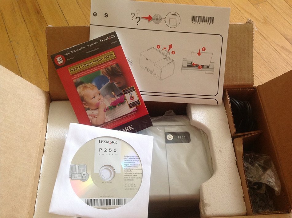 Lexmark P250 Portable Photo Printer