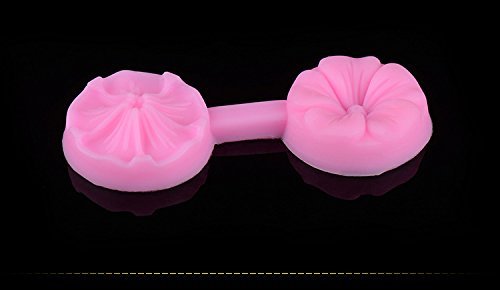 AnnyMart&reg; DIY Cherry Blossom Silicone Fondant Cake Mold Embossing Flower Chocolate Icing Candy Decorating Mould N3