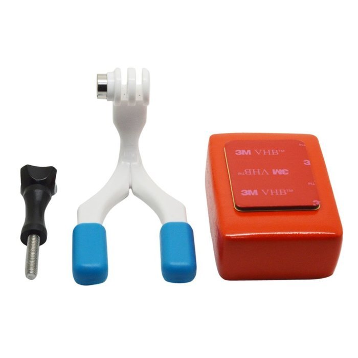 Tooth Socket Surfing Snowboarding Accessories For GoPro Hero 4 3+ 3 2 1 XiaoMi Yi SJ4000 SJ5000 SJCAM Action Camera... N5