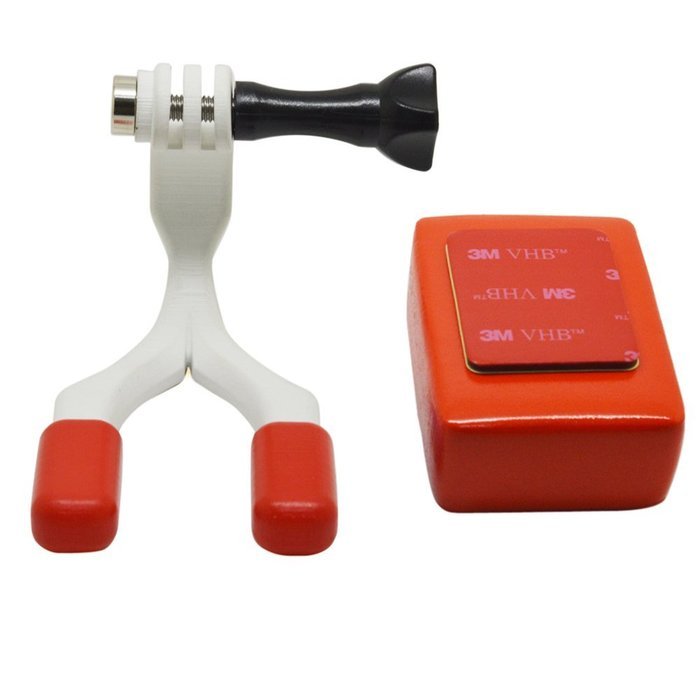Tooth Socket Surfing Snowboarding Accessories For GoPro Hero 4 3+ 3 2 1 XiaoMi Yi SJ4000 SJ5000 SJCAM Action Camera... N6
