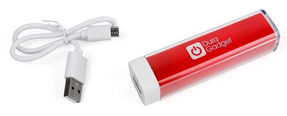 High Capacity Universal Power Bank in Red with Included Micro USB Cable - Compatible with IceFox Outdoor Sport... N2