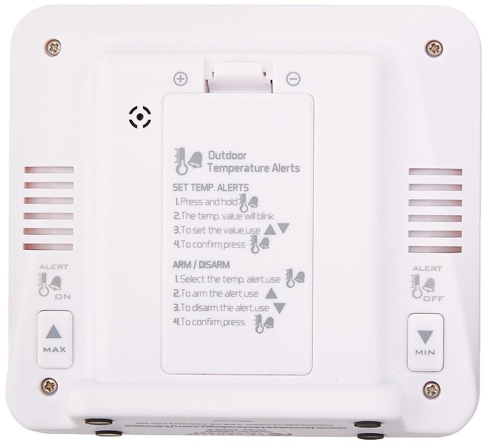 La Crosse Technology 308-179OR Wireless Temperature Station with Trends and Alerts N4