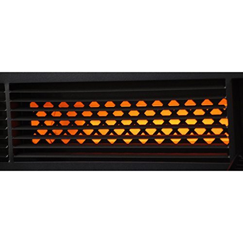 Lifesmart Infrared Fireplace with All Wood Mantle and Remote (Large Room)