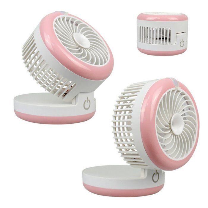 Humidification + mobile power = fan,USB small portable office student hostel,spray silent N6