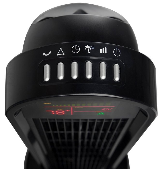 Ozeri 360 Oscillation Tower Fan, with Micro-Blade Noise Reduction Technology