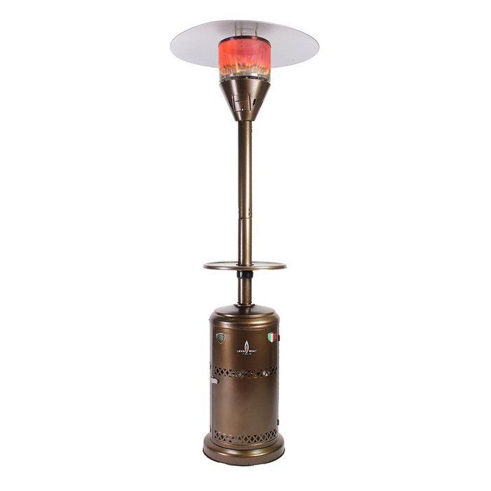 Lava Heat Italia LHI-VERONA-48BTU-GM-NG Patio Heater Verona Natural Gas, 48000 BTU, Gun Metal N5