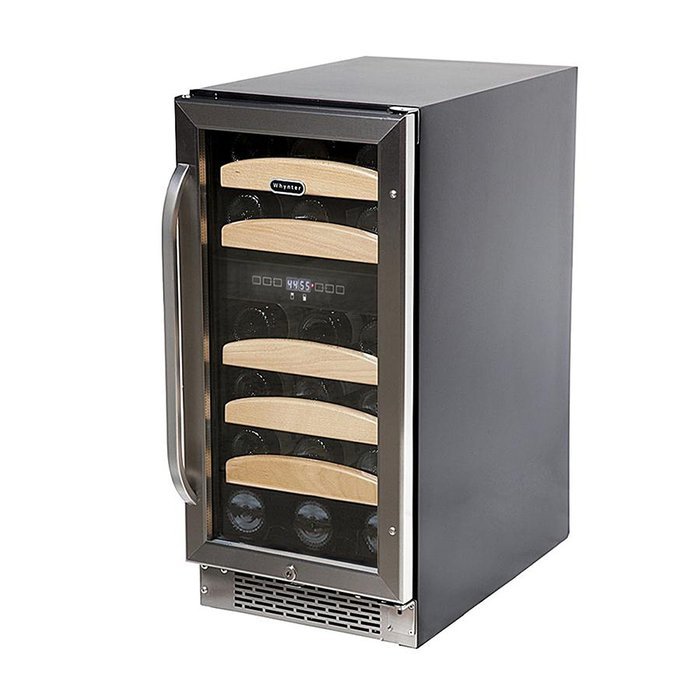 Whynter BWR-281DZ Dual Zone Built-In Wine Refrigerator, 28-Bottle N2