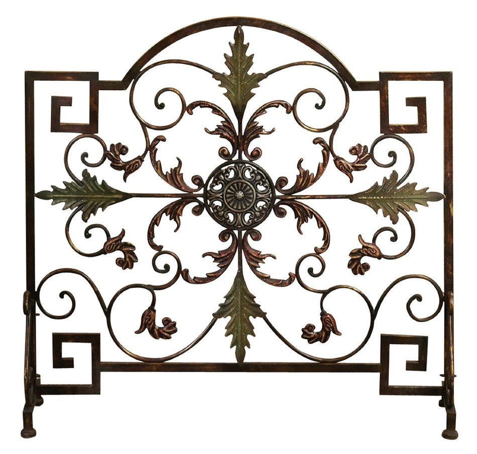 35", Classic Burnished Iron Single Panel Wall Decor