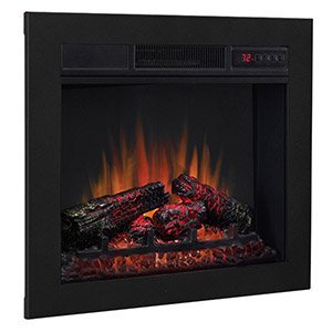 ClassicFlame 23-In SpectraFire Fireplace & Flush Mount Conversion Kit - 23EF033FGL & BBKIT23