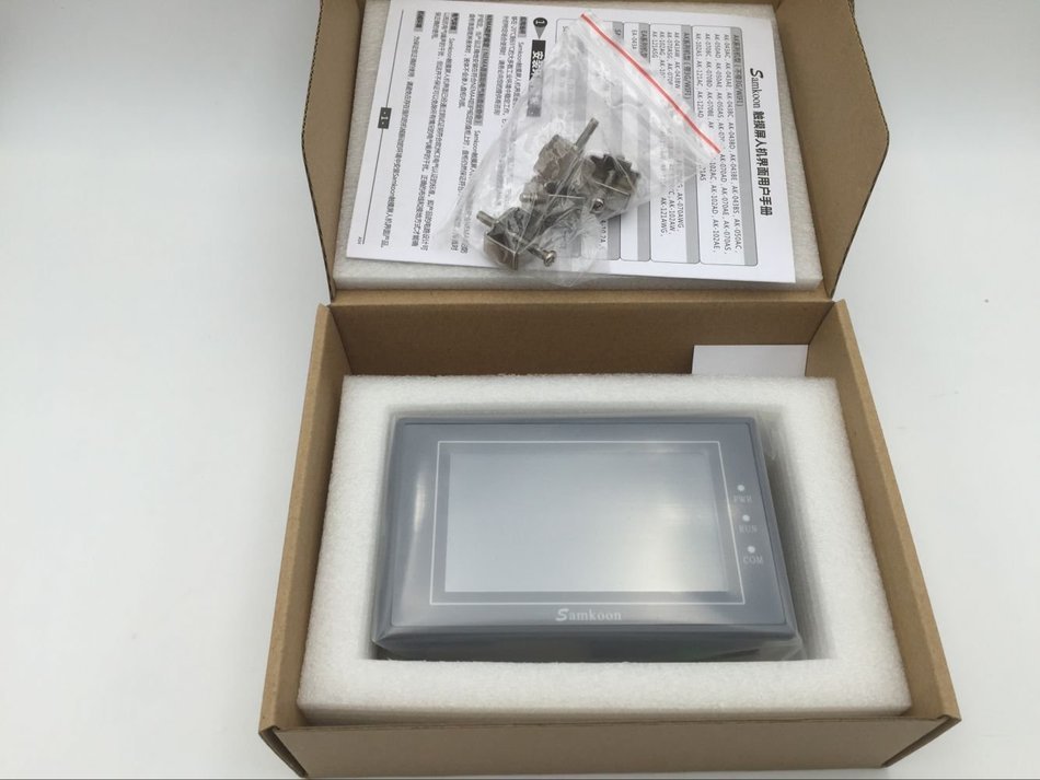 4.3" Inch HMI Touch Screen Panel EA-043A +Programming Cable+Software
