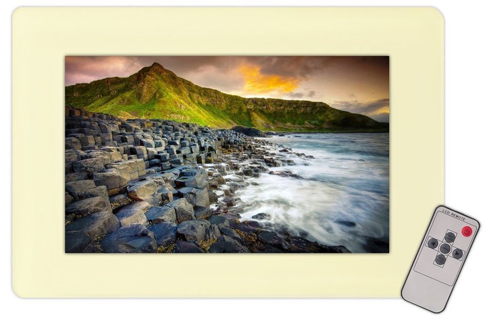 PYLE PLVW19IW 19'' In-Wall Mount TFT LCD Flat Panel Monitor For Home & Mobile Use N5
