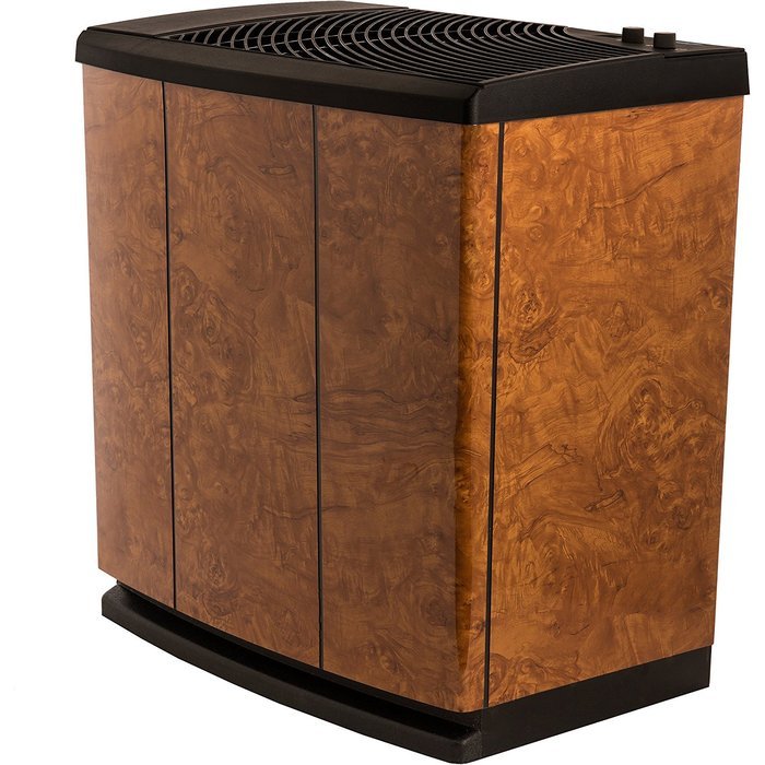 Console Humidifier for 2500 Sq. Ft., Oak Burl