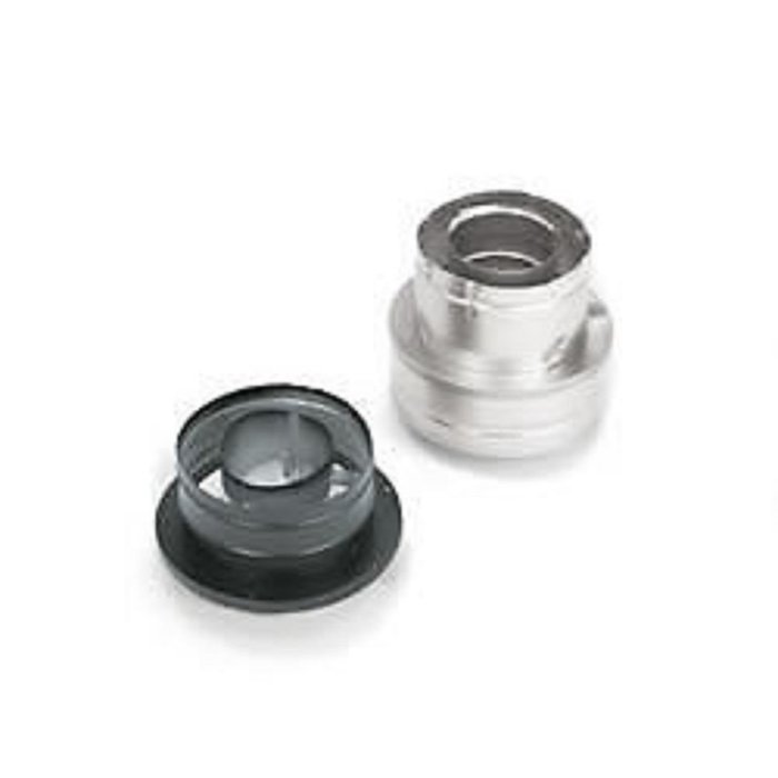 DuraVent 46DVA-KCB 4" x 6-5/8" Inner Diameter - DirectVent Pro Direct Vent Pipe, Galvanized