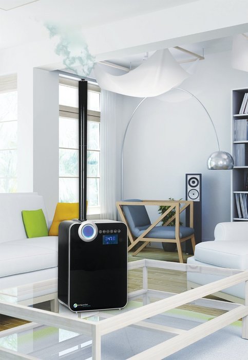 PureGuardian 12.5L Output per Day Ultrasonic Warm and Cool Mist Humidifier, Large Room, Home, Office, Bedroom,... N13