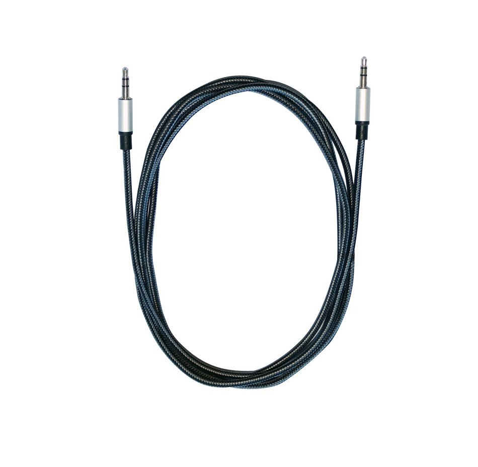 SIIG 10 Feet (3M) Fabric Woven Braided 3.5mm Stereo Aux Extension Cable for Smartphones or Tablets, Durable and...