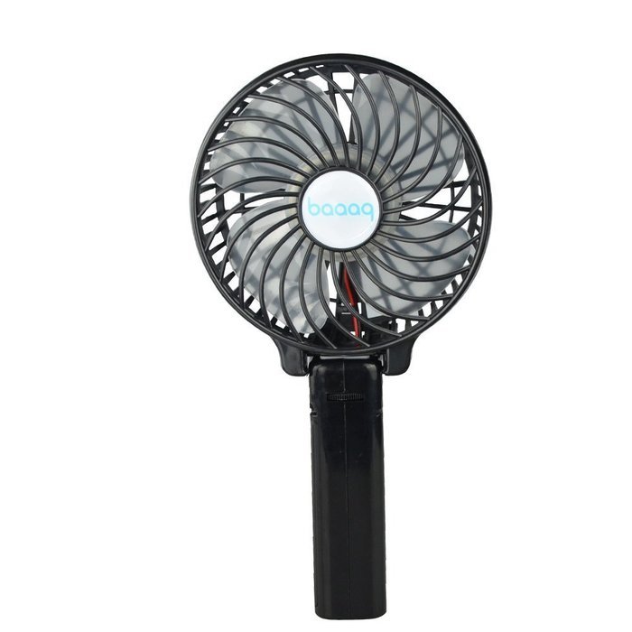 Baaaq Handheld Mini Battery Fan Foldable Fans for Home and Travel (Foldable Fans, Blue) N13
