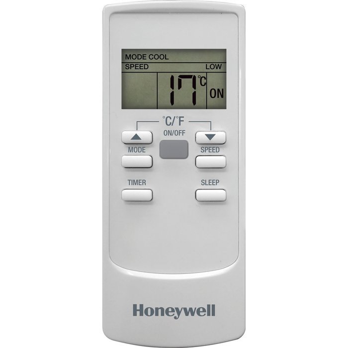 Honeywell HL12CESWG HL Series 12000 BTU Portable Air Conditioner with Remote Control, White/Gray