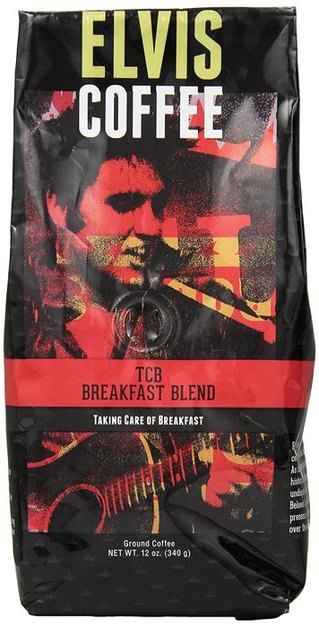 Elvis Coffee TCB Breakfast Blend, 12 Ounce