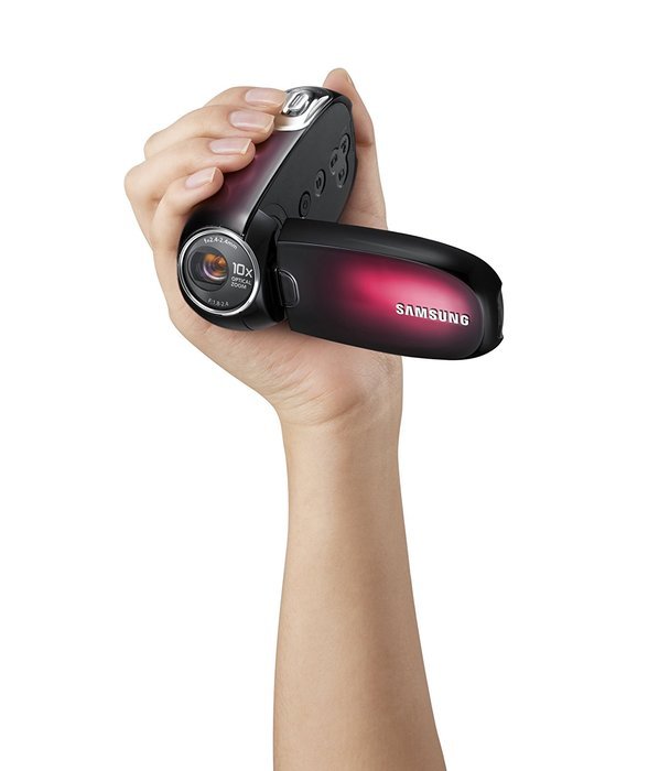 Samsung SMX-C20 Ultra Compact "Touch of Color" Camcorder with 10x Optical Zoom (Purple) (Discontinued by Manufacturer) N2