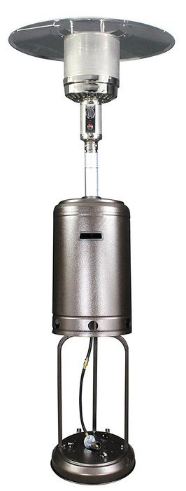HomComfort HCPHHTB Hammer Tone Bronze Round Mushroom Style Patio Heater N3