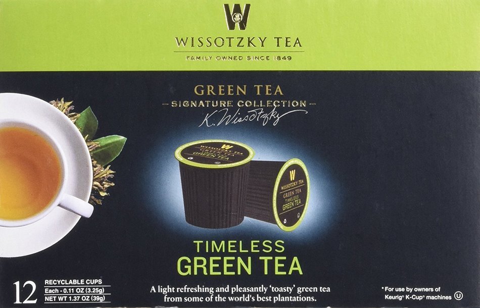 Wissotzky Tea Spiced Citrus Nana Mint Herbal Single Serve Cups for Keurig K Cups, 12 Count N62