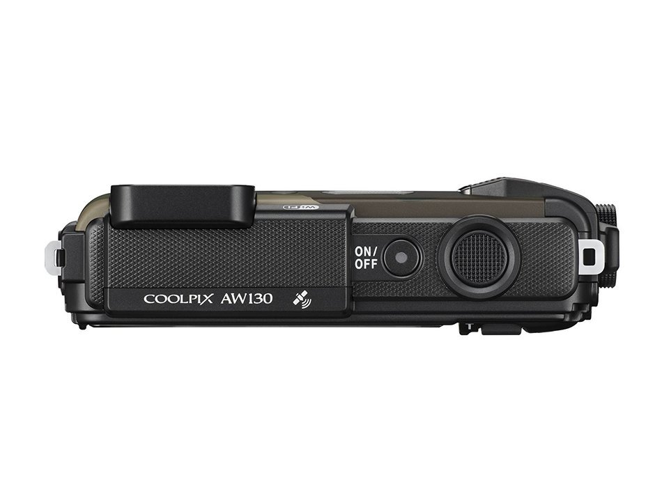 Nikon digital camera COOLPIX AW130 camouflage green [International Version, No Warranty] N2