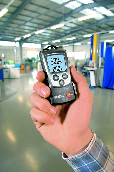 Testo 610 Pocket Temperature Humidity Meter