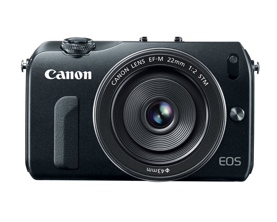 Canon EOS M 18.0 MP Compact Systems Camera with 3.0-Inch LCD and EF-M18-55mm IS STM Lens N2