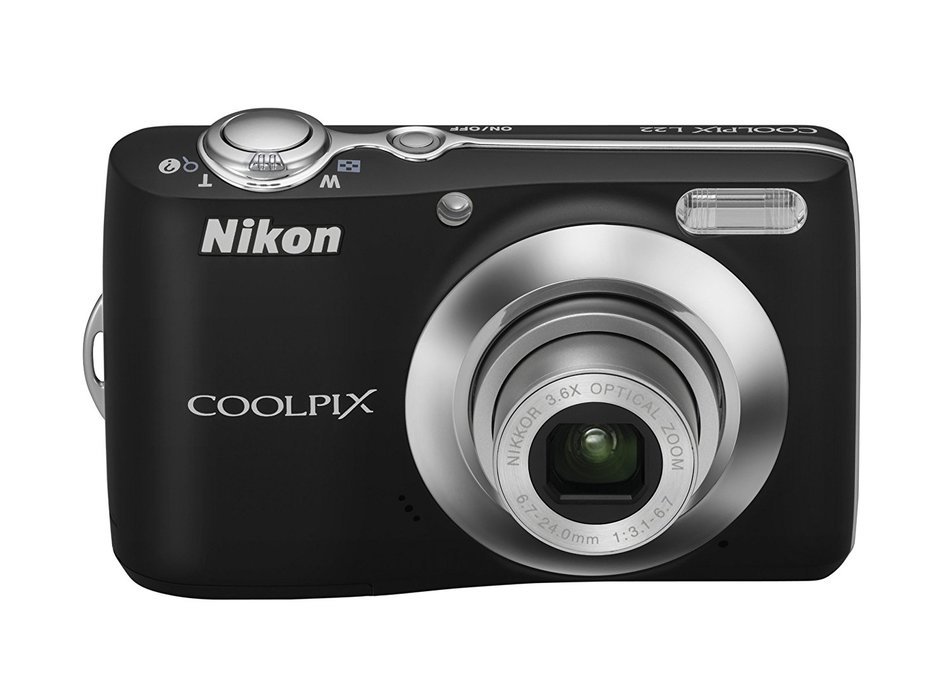 Nikon Coolpix L22 12.0MP Digital Camera with 3.6x Optical Zoom and 3.0-Inch LCD (Red-primary) N6