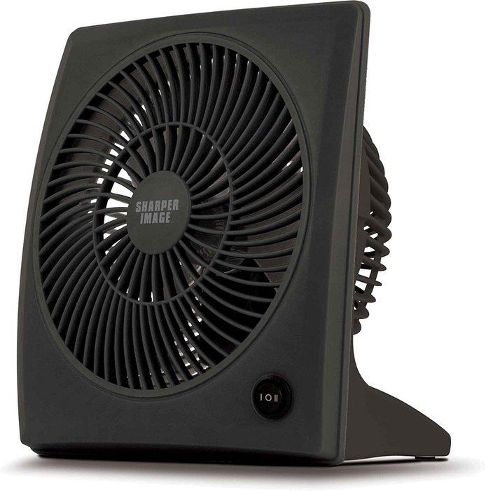 Sharper Image Table Top Fan, 7" L