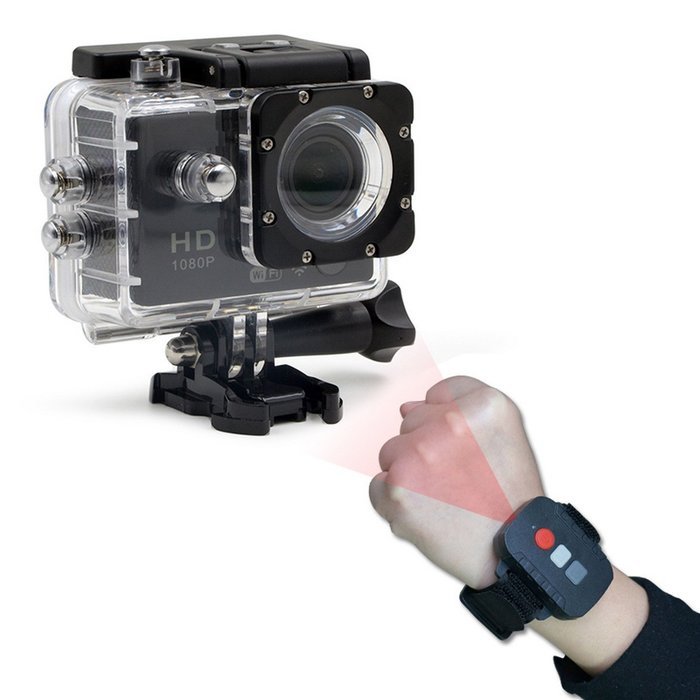 Besteye 2.0inch WIIFI Action Camera SONY Sensor with 32GB TF Card IR Remote 1080P 30FPS Sport Camera WIFI 12MP... N2