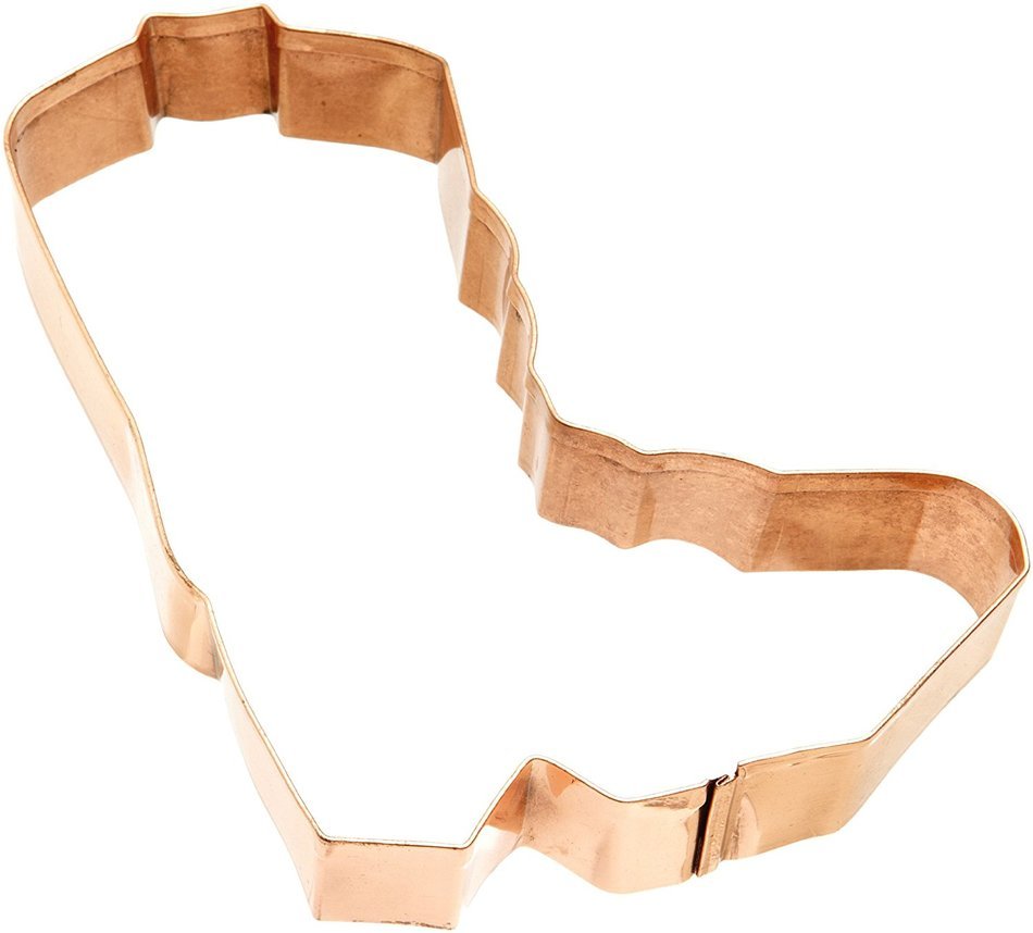 Old River Road Horse Shape Cookie Cutter, Copper N4