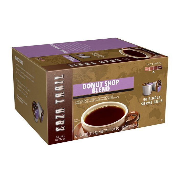 Caza Trail Coffee, Kona Blend, 50 Single Serve Cups N11