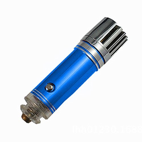 Zinnor Auto Car Fresh Air Lonic Purifier Oxygen Bar Ozone Ionizer Cleaner (Red)