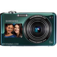 Samsung TL210 DualView 12MP Green Digital Camera N3