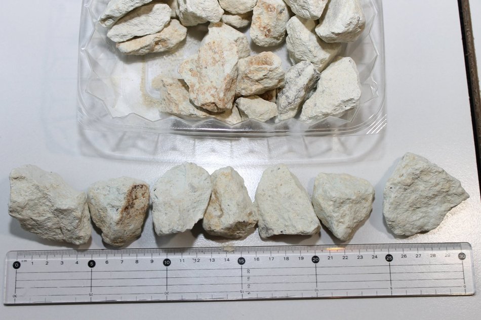 Newstone's Natural Zeolite Rock - Chunks of Large Natural Zeolite Rock , Mined From Japan (1.1lbs / 500grams)... N4