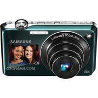 Samsung TL210 DualView 12MP Green Digital Camera N4