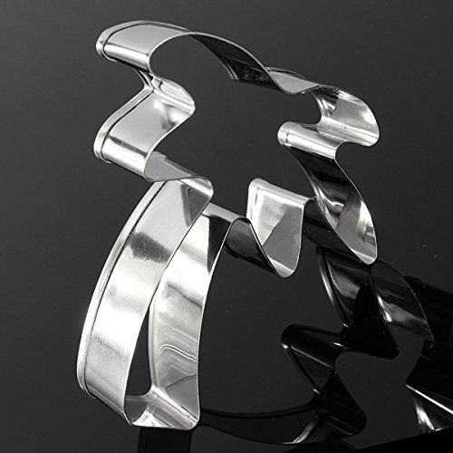 Stainless Steel Coconut Tree Shape Cookie Cutter Cake Baking Mold shopping N3