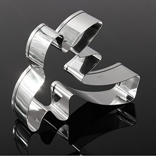 Stainless Steel Coconut Tree Shape Cookie Cutter Cake Baking Mold shopping N4