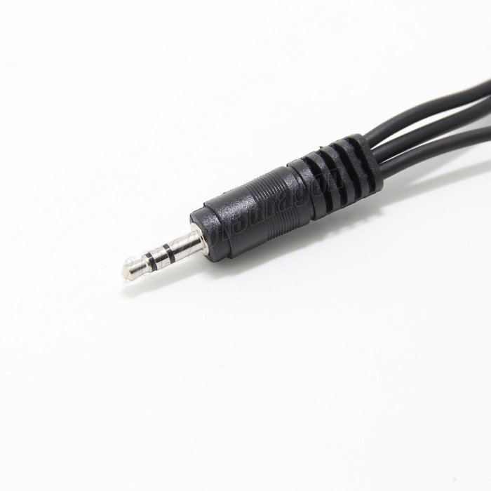 eBayson 3.5mm (1/8") TRS 1 Male To 3 Female 3 Way Stereo Headphone Splitter