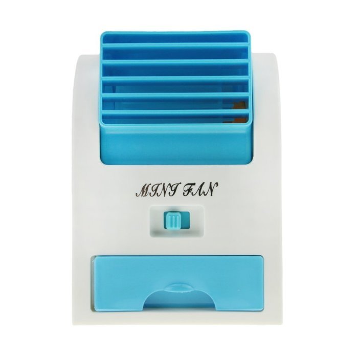BXT Mini USB Desk Fan Bladeless Cooling Fan with Fragrance Battery Powered Handheld Air Conditioner N3