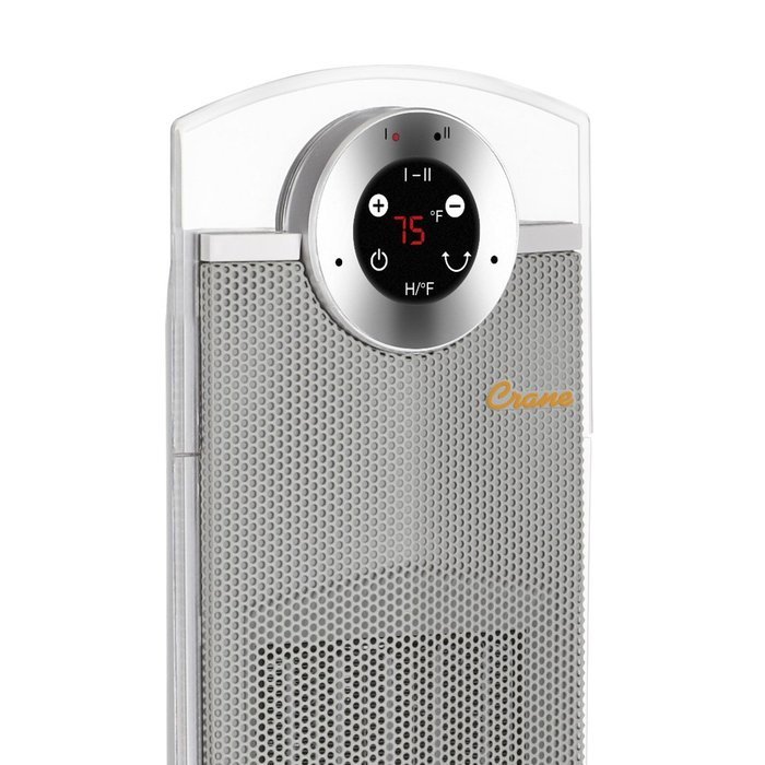 Crane USA EE-8079 Crane Ceramic Tower Heater, Black, 27 Inch N4