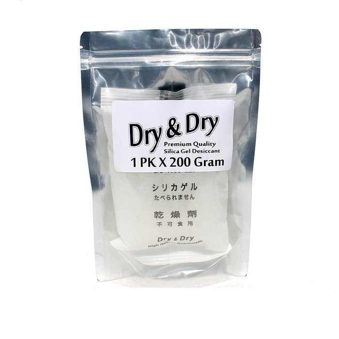 DRY&DRY HIgh Quality Silica Gel Desiccant Dehumidifiers 100 g, 5 Pack N19