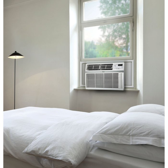 LG ENERGY EFFICIENT 10,000 BTU Window Air Conditioning Unit with Standard 115V Plug with Multiple Cooling Speeds... N2