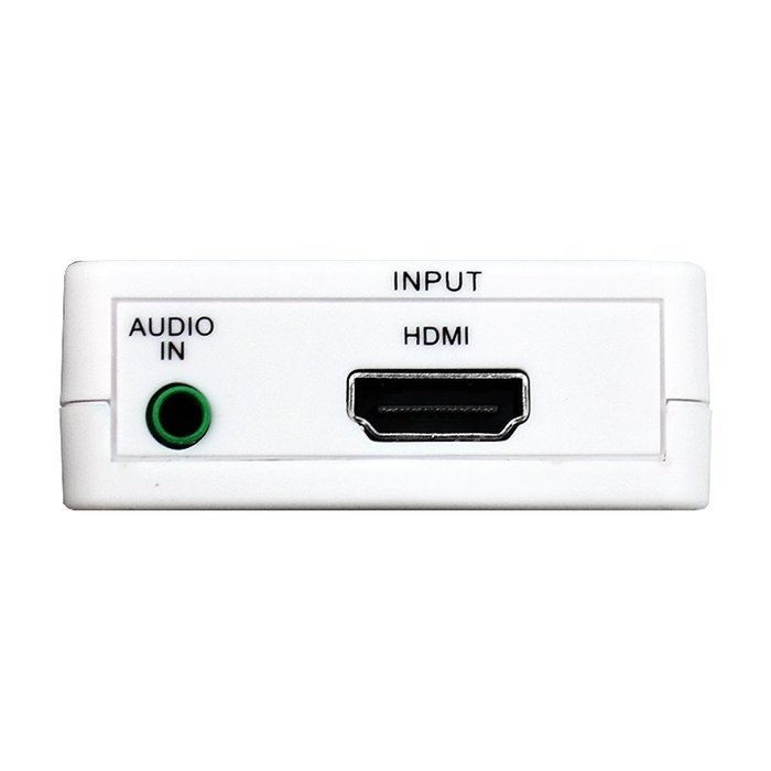 COWEEN VGA to HDMI Adapter Full HD VGA to HDMI Converter With Audio Video Adapter 1080P VGA2HDMI for PC Laptop... N4