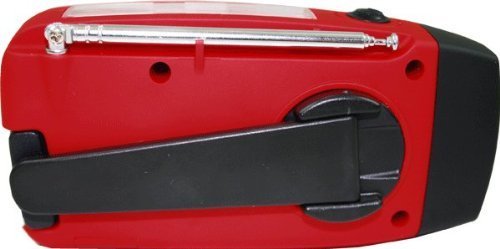 Weather PP170 Compact Emergency Solar Hand Crank AM/FM/NOAA Weather Radio , Flashlight, Smart Phone Charger with...