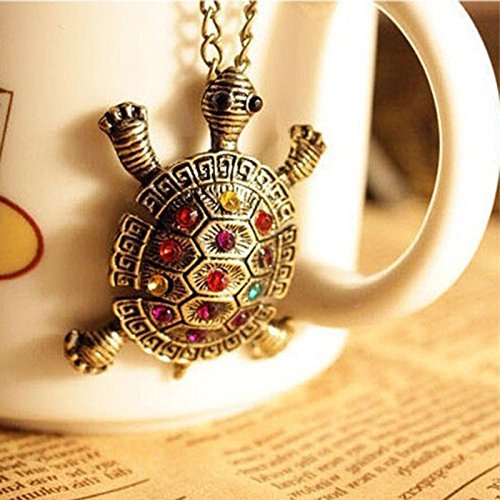 Charm Retro personality lovely Bohemia Turtle Pendant Necklace Chain Jewelry N3