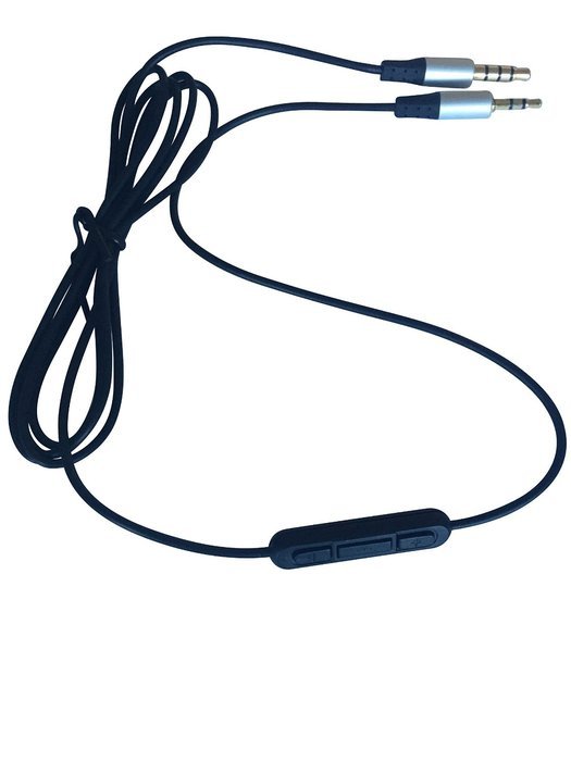 Bowers & Wilkins P5 Gold Plated Replacement Audio Cable &ndash; Renewal Audio Lead for P5 P7 headphone with Cable Remote...
