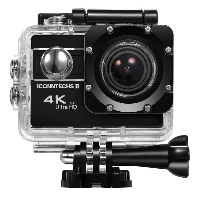 ICONNTECHS IT Ultra HD 4K Sport Action Camera WIFI 1080P 60fps HDMI 20MP+ 170 Degree Wide Viewing Angle Waterproof... N3